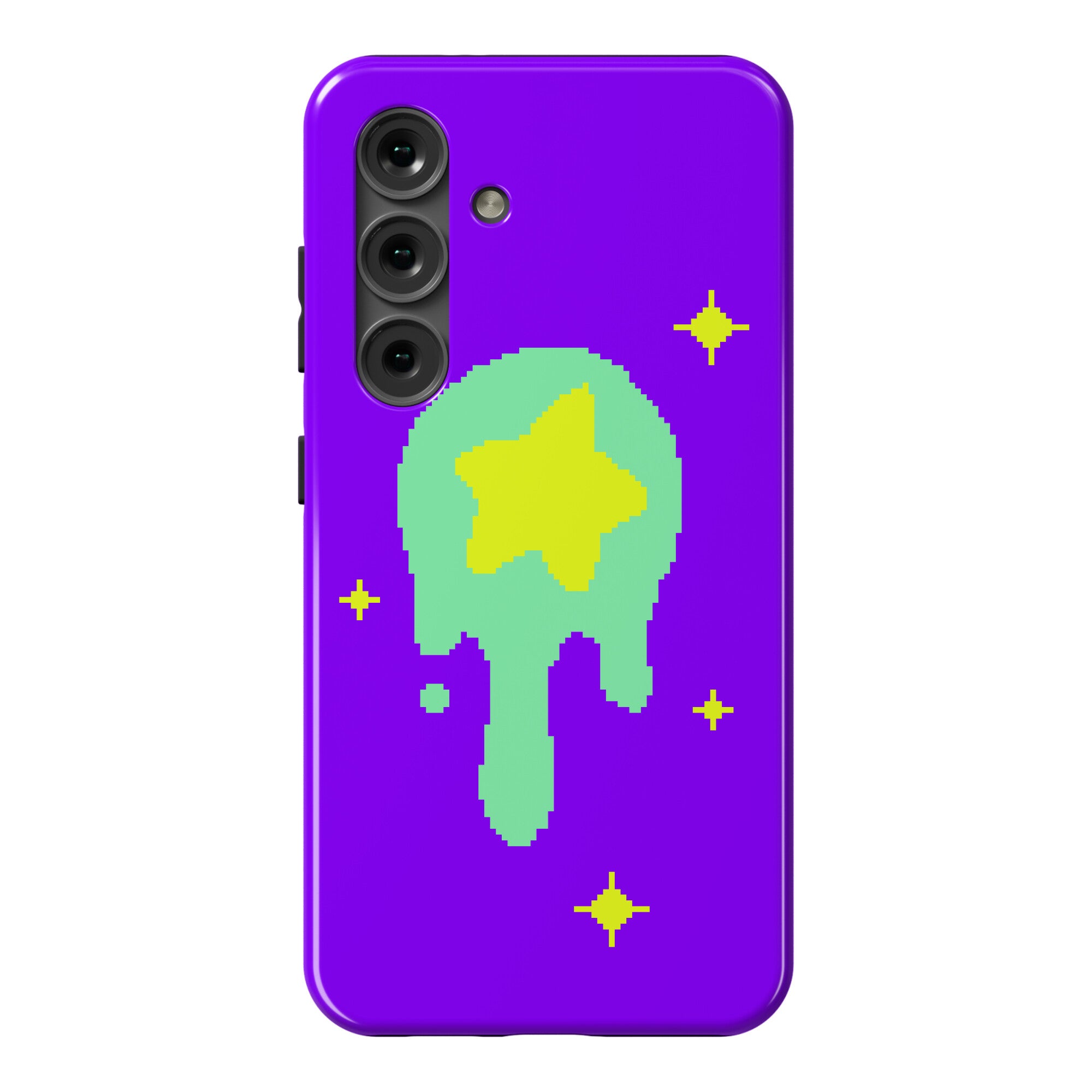 Gooey Pixel Star Phone Case